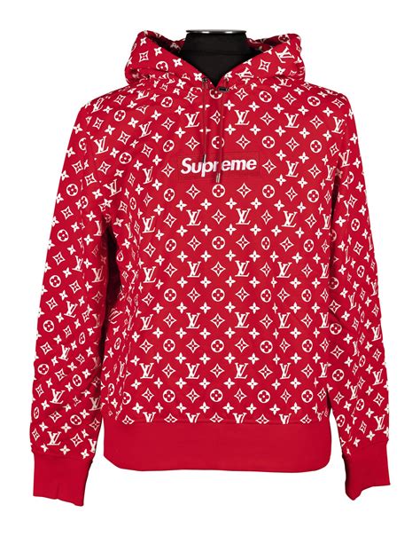 supreme lv hoodie original price|louis vuitton supreme hoodie cheap.